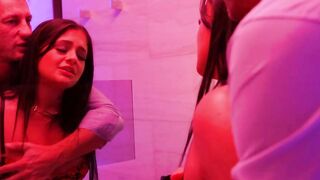 Inked dark hair Ryan Reid fucks fan for first time into hotel room