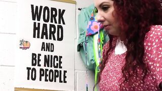 Candy bar stealing milf busted and fucked