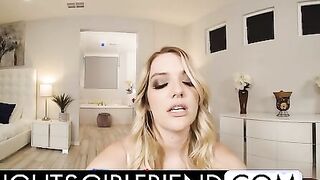 Kenna James wears panties before fucking fan