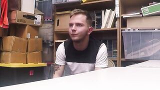 Tatted young perp Penetrated by a horny cop till he cums
