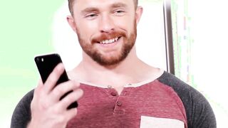 Skinny guy drills his boyfriends best friend up the rear