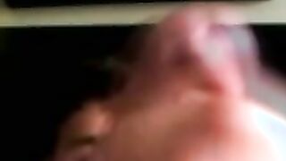 Young amateur stud showers himself and strokes his hard cock