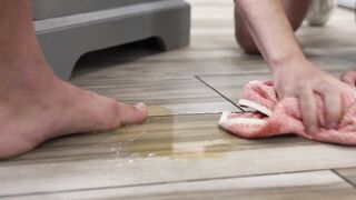 Licking my stepdads feet is what I want!