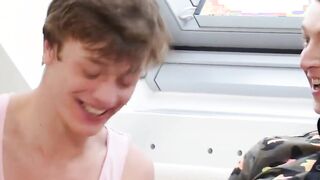 These two twins decide to engage in raw sex after teasing each other