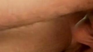 Smoking twink explores taboo desires releasing all his cum
