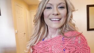 Hot Milf Ellie Tay experiences a memorable and blissful birthday sex