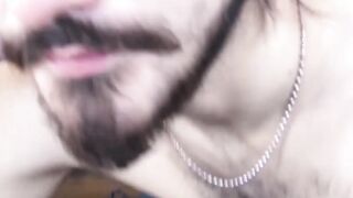 Straight Latino with a beard who is willing to perform for cash