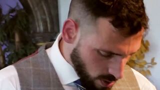 Executive analfucks gay after having his big cock sucked