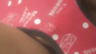 Nasty Japanese is watched by voyeur while she masturbates