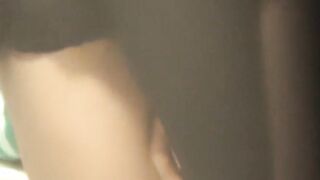 Nasty Japanese is watched by voyeur while she masturbates