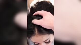 Petite Latina Got Huge Facial After Deepthroat Blowjob