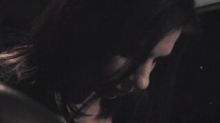 Naughty teen pussy licks goth MILF while getting fucked