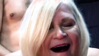 After giving the masked man a blowjob, Lacy Star became very angry