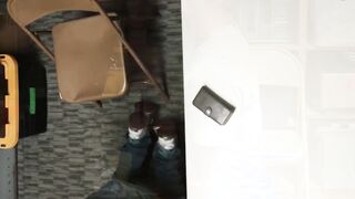 Hot tatted crook enjoys hot and sloppy blowjob from BBC cop