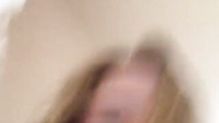 Amazing Babe with big tits masturbating her wet pussy