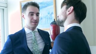 elegant Following blowjobs Drew Dixon and Kayden Gray get analfuck