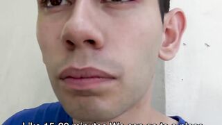 For the first time a straight Latino gets his behind bare