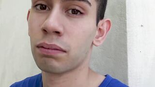For the first time a straight Latino gets his behind bare