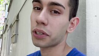 For the first time a straight Latino gets his behind bare