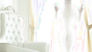 Erotic teen Katty Muss is looking attractive with her sexy body while teasing herself