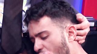 Robbie Rojos sexy ass was severely raped by a smartly dressed