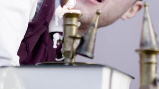 Sacred sexual punishment for horny teen sinner in church