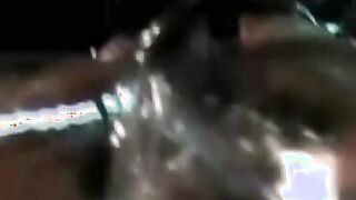 Inflatable asshole filled up with amateur cock solo