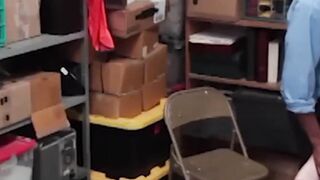 Skinny delinquent Stud Devours officers huge black cock