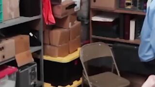 Skinny delinquent Stud Devours officers huge black cock