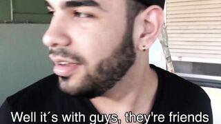 Gay banging for a macho Latino straighty for the first time