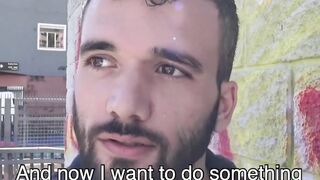 First time having raw sex for bearded guy and he enjoys it