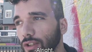 First time having raw sex for bearded guy and he enjoys it