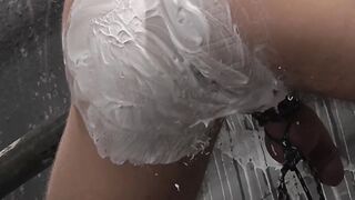 BDSM Master Sebastian Kane shaves his subs sweet hole