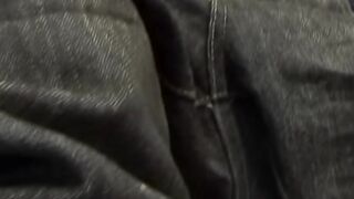 Young Latino sucks cock and gives rimjob before cumming