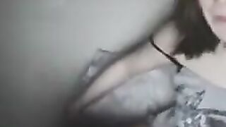Petite 18yo Babe fingers her pussy and squirts