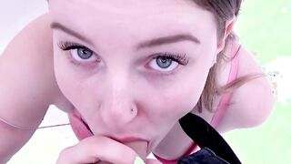 Taking Advantage of Hot Busty Blonde on Casting Couch