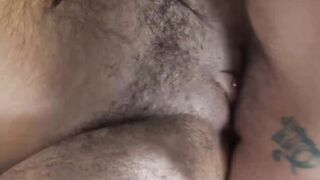 Tattooed hunk Tristan strokes sexy ftm Ari Koyotes pussy pt 1