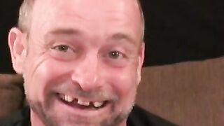 Rough stud strokes his dick solo and explodes with hot cum