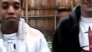 Short haired cihick gets her pussy fucked while sucking BBC