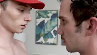 Crude dick sucking and fucking with two unusual stepbrothers