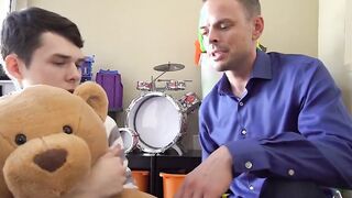 Young fellow groans as his daddy is banging his butt crude
