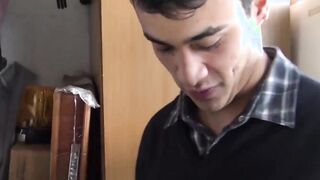 Two Latinos who are not gay offered to pay for bareback fucking