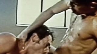 Old school muscle gays raw ass fucking and deep throat sucking