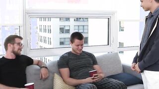 cock hungry  screwed by hairy stepdaddy and his companion
