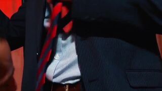 Executive makes out with partner before hammering his ass