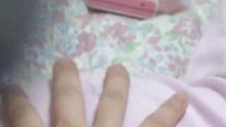Horny Japanese gets her pussy so wet thinking she is hidden