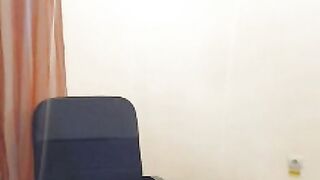 Having fun fingering her pussy and sucking dildo