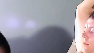 Two very ugly cock suckers have interracial fuck session