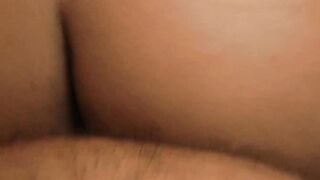 Young amateur teen sucks and rides senior dick in POV