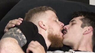 Athletic top Jonah Wheeler devours ftm Stevies wet pussy